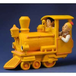 Figurine lokomotief de suske & wiske -SW117