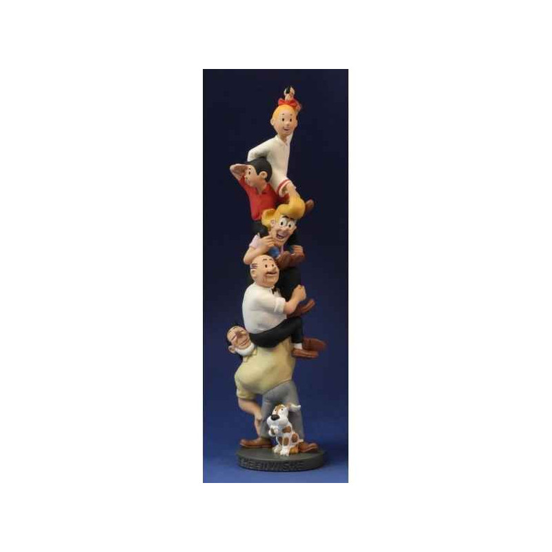 Figurine famille de suske & wiske -SW16