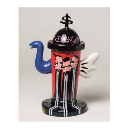 Cafetière théière noire de selwyn senatori -ST00503