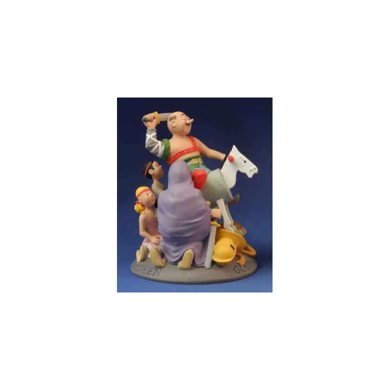 Figurine or pour rome de suske & wiske -SW33