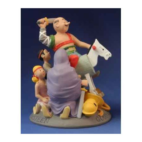 Figurine or pour rome de suske & wiske -SW33