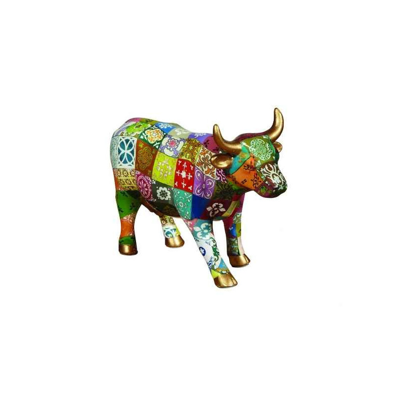 Animaux de la ferme Vache princess leticia CowParade céramique taille M