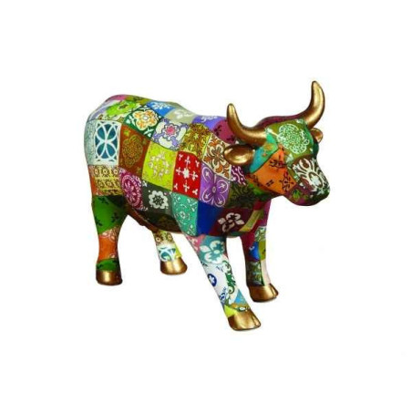 Animaux de la ferme Vache princess leticia CowParade céramique taille M