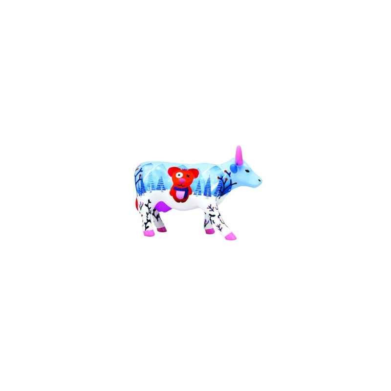 Animaux de la ferme Vache bariloche CowParade céramique taille M