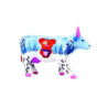 Animaux de la ferme Vache bariloche CowParade céramique taille M