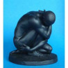 Figurine body talk  - homme squatting black   - bt21