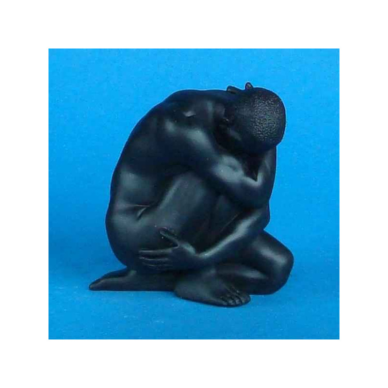 Figurine body talk  - homme wrap mini black  - bt24