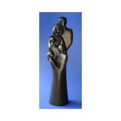 Figurine émotion  - em gezegende blessed familie staan   - em013