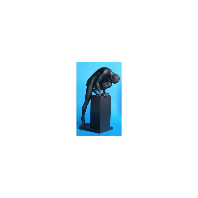 Figurine body talk  -homme standing 22cm black   - bt27