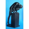Figurine body talk  -homme standing 22cm black   - bt27