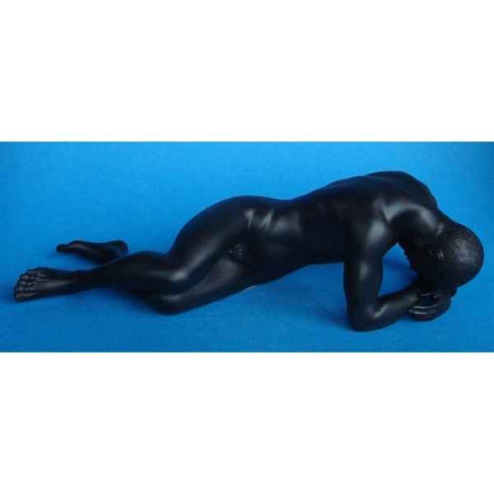 Figurine body talk  -homme crowl head down black  - bt28