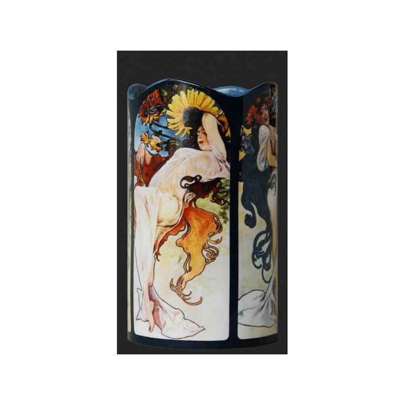 Vase art quatre saisons de mucha 3dMouseion -SDA36