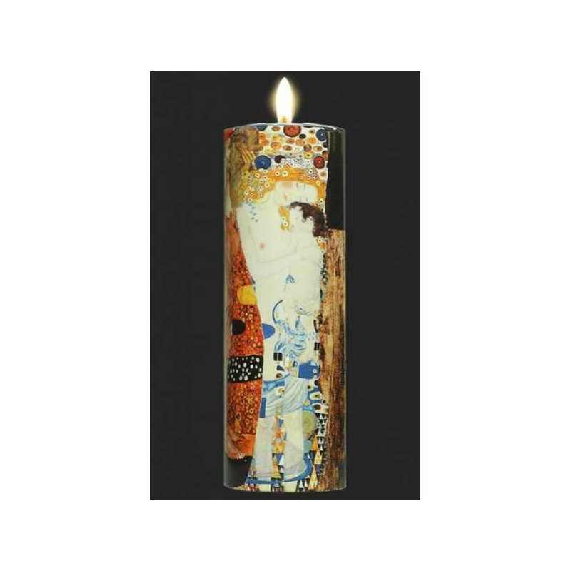 Décoration Statue résine Photophore art drei lebensphasen de klimt 3dMouseion -TC06KL