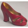 Figurine chaussure miniature collection just the right shoe ravishing red   - rs25001