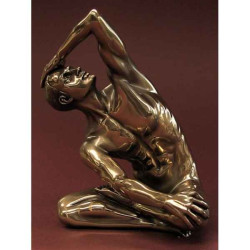 Figurine body talk  - man exercising large   - wu74989
