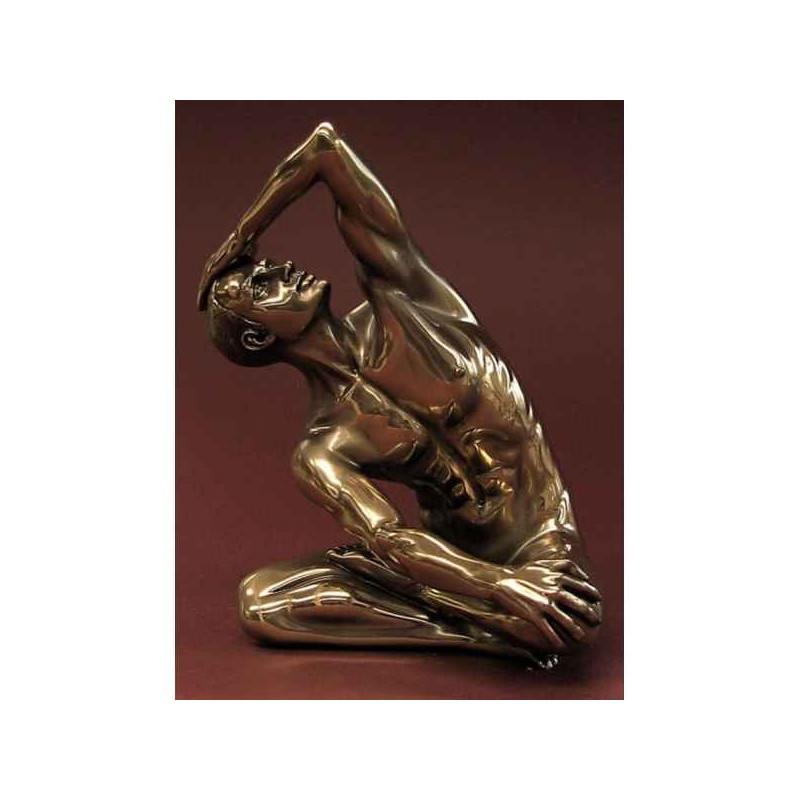 Figurine body talk  - man exercising large   - wu74989