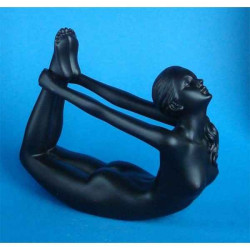 Figurine body talk  - bow pose black  - bt02