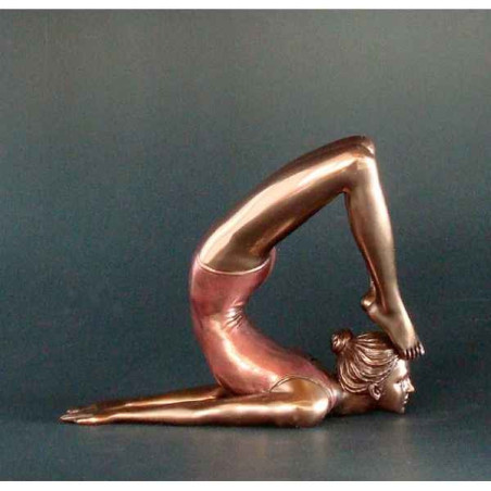 Figurine body talk  - yoga ganda bherundasana   - wu74984