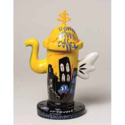 Cafetière théière jaune de selwyn senatori -ST00504