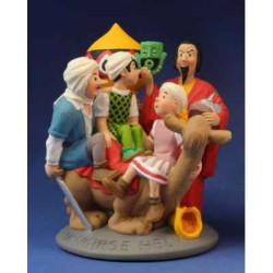Figurine le casque tartare de suske & wiske -SW34