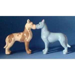 Figurine sel et poivre - great danes   - mw93937