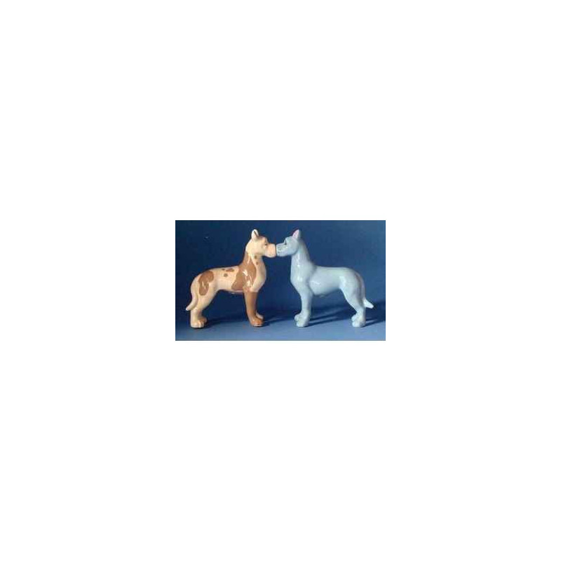 Figurine sel et poivre - great danes   - mw93937