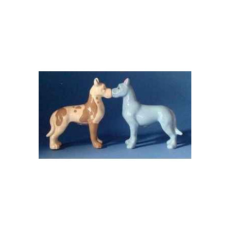 Figurine sel et poivre - great danes   - mw93937