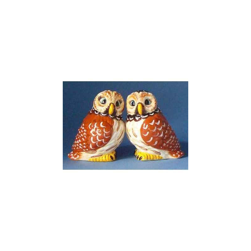 Figurine sel et poivre  - chouettes  - mw93948