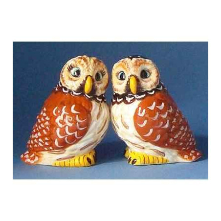 Figurine sel et poivre  - chouettes  - mw93948