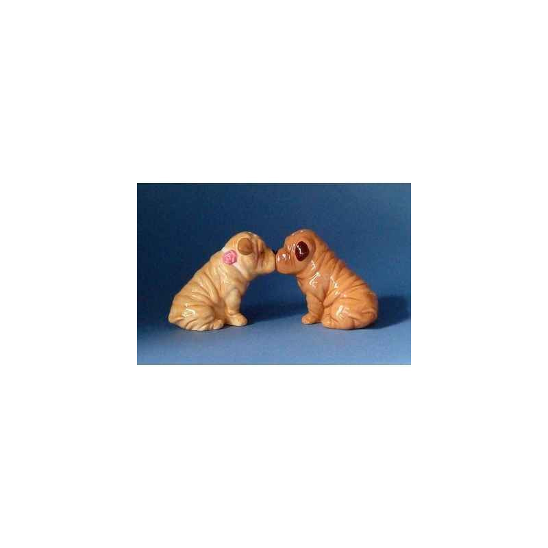Animaux-Bois-Animaux-Bronzes propose sel et poivre sharpeis  mw93938
