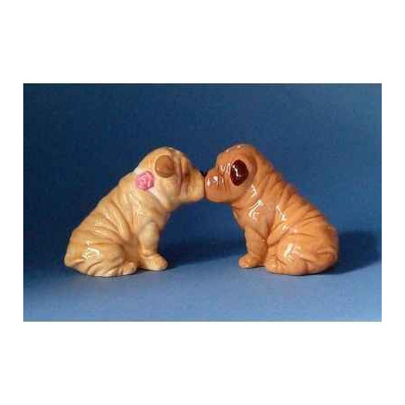 Animaux-Bois-Animaux-Bronzes propose sel et poivre sharpeis  mw93938