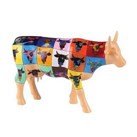 Animaux de la ferme Vache pop art CowParade Taille L