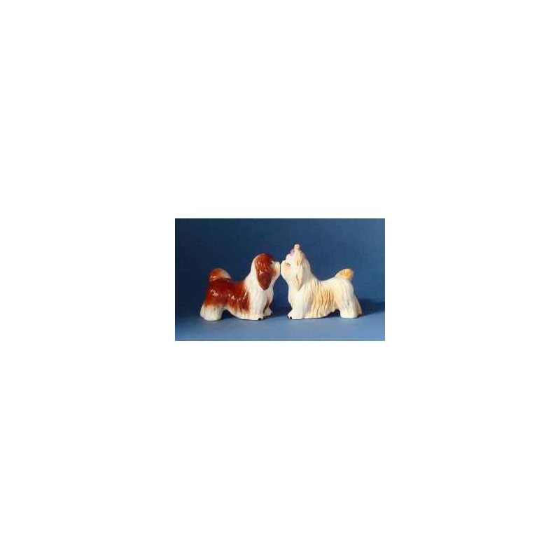 Animaux-Bois-Animaux-Bronzes propose sel et poivre lhasa apsos  mw93939