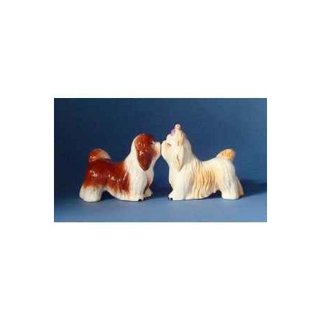 Animaux-Bois-Animaux-Bronzes propose sel et poivre lhasa apsos  mw93939