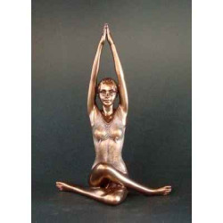 Figurine body talk  - surya namaskar (sun salutation)   - wu74982
