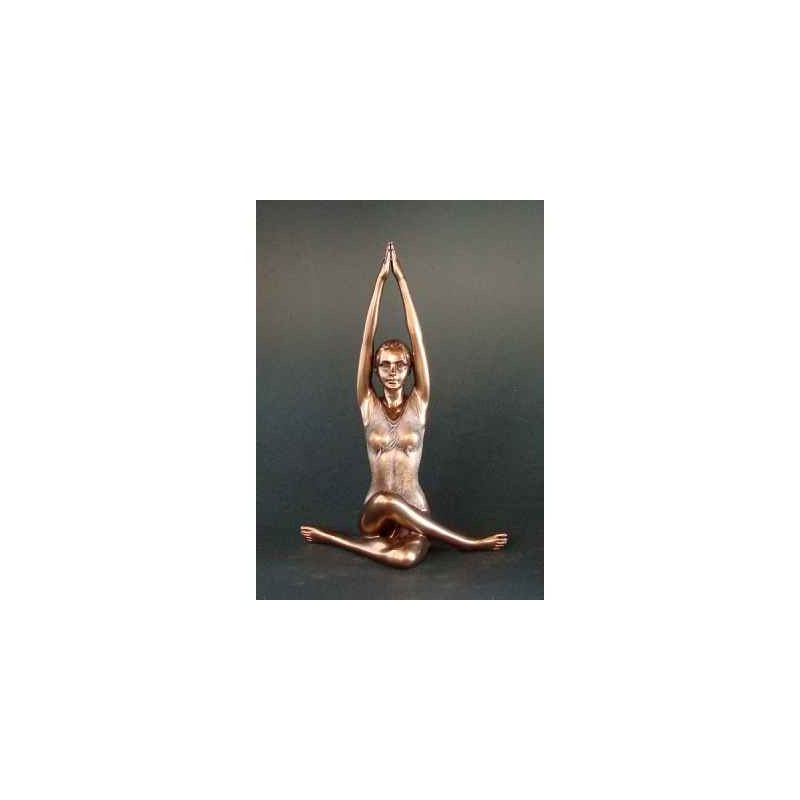 Figurine body talk  - surya namaskar (sun salutation)   - wu74982