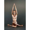 Figurine body talk  - surya namaskar (sun salutation)   - wu74982