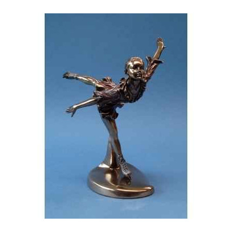Figurine body talk  - on ice camel spin   - wu74865