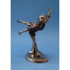 Figurine body talk  - on ice camel spin   - wu74865
