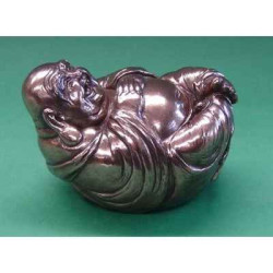 Figurine buddha  - pudai monk lying   - wu69498