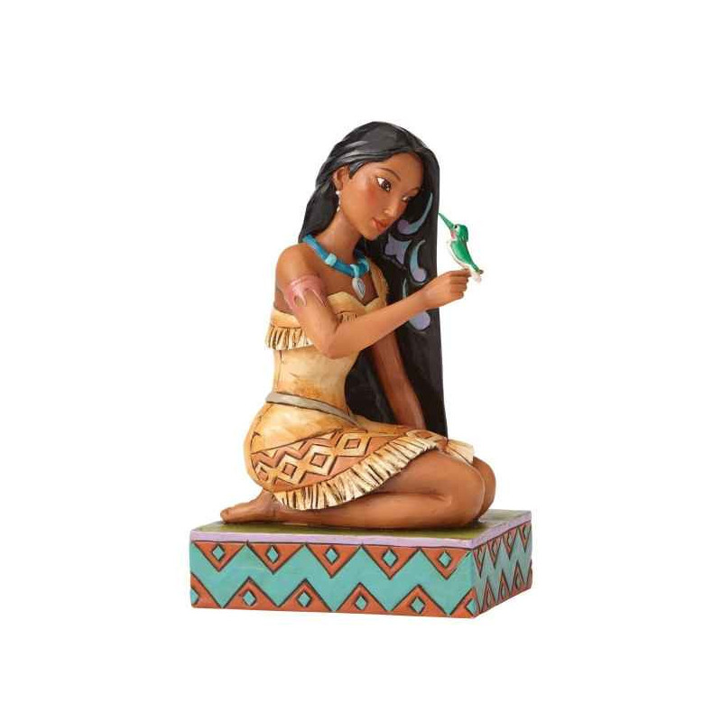 Statuette Pocahontas et son oiseau Figurines Disney Collection -4056128