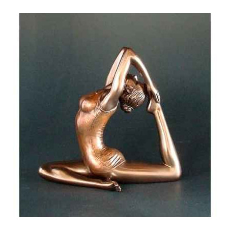 Figurine body talk  - yoga eka pa da rajakapotasana   - wu74983