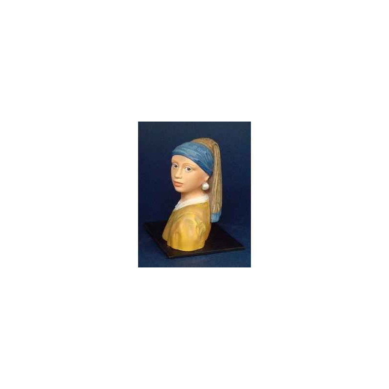 Vermeer, johannes la jeune fille à la perle ver01 3dMouseion