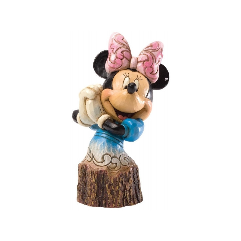 Minnie (wood carved) Figurines Disney Collection -4033289