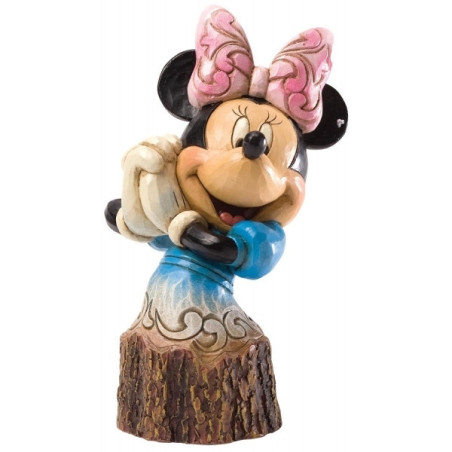 Minnie (wood carved) Figurines Disney Collection -4033289