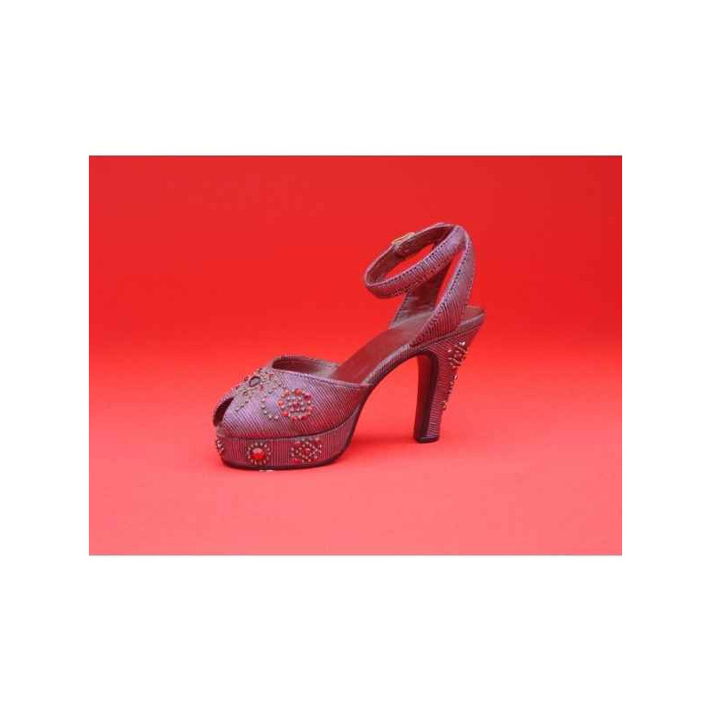 Figurine chaussure miniature collection just the right shoe late for a date   - rs25065