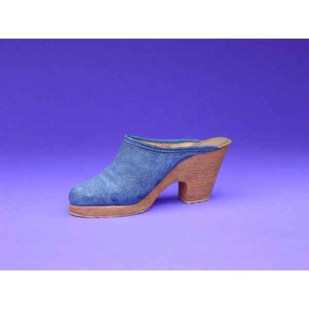 Figurine chaussure miniature collection just the right shoe denim blues   - rs25141