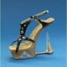 Figurine chaussure miniature collection just the right shoe spiked    - rs803324