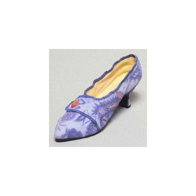 Figurine chaussure miniature collection just the right shoe 1760  - lavish tapestry  - rs25087