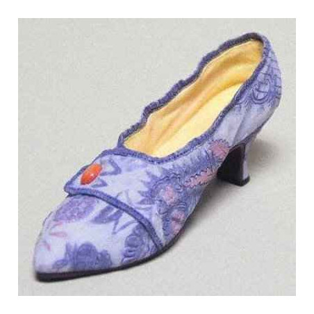 Figurine chaussure miniature collection just the right shoe 1760  - lavish tapestry  - rs25087
